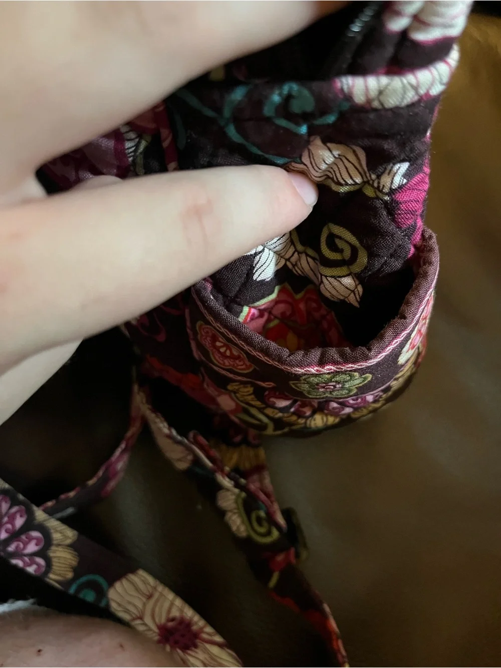 Excellent Retired Print Vera Bradley Small Bookbag